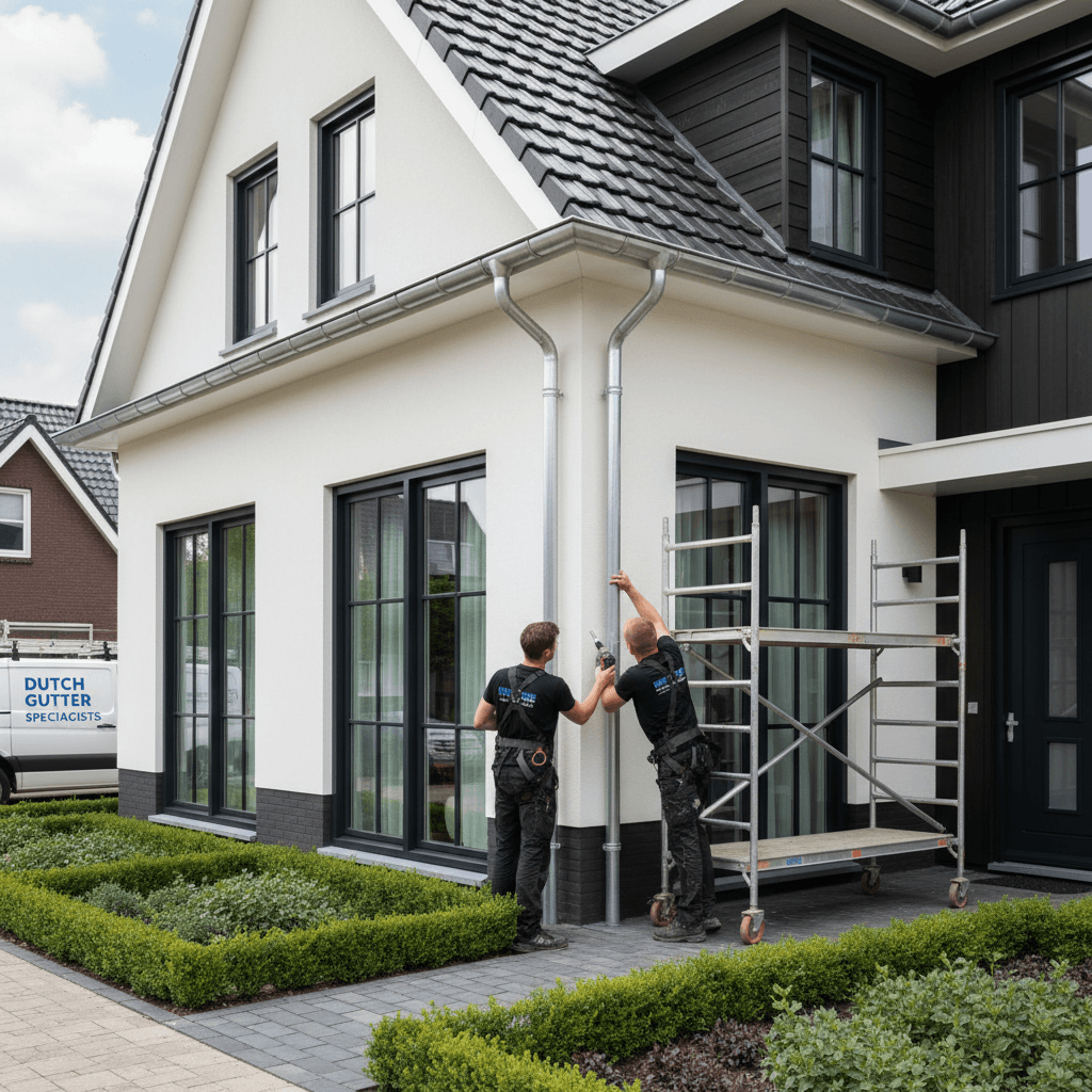 Dakgoten & zink — dakdekker Groningen professioneel dakwerk