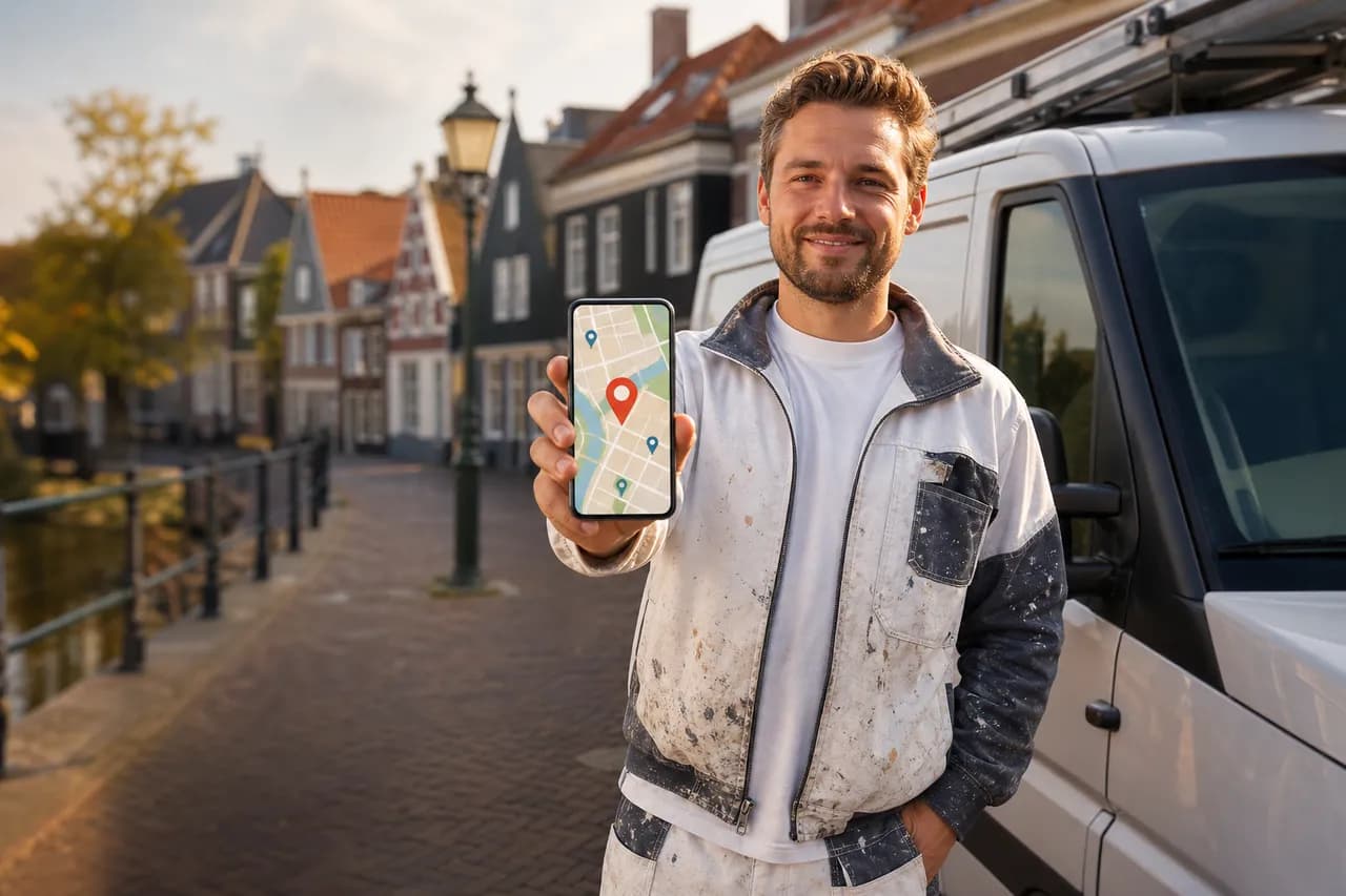 Lokale SEO: vakman wordt gevonden in zijn eigen stad en regio via Google