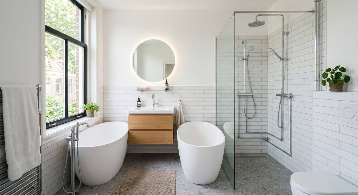 Badkamerrenovatie door loodgieter — Groningen professioneel