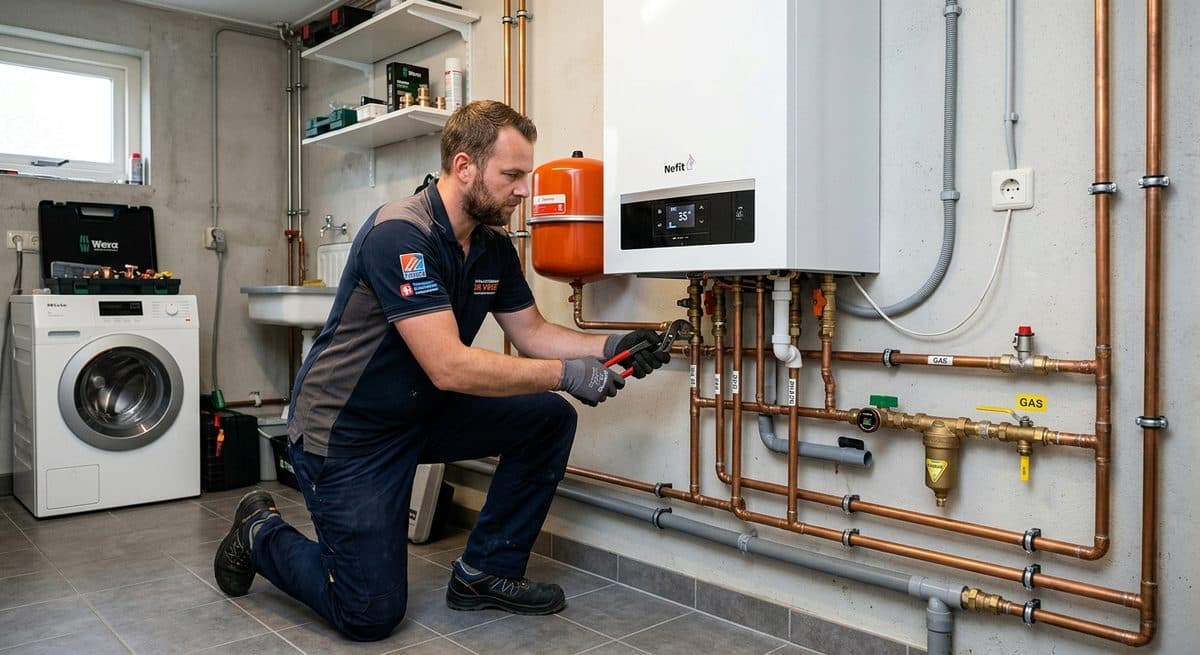 CV installatie door loodgieter — verwarmingstechniek Groningen